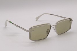 New Fendi Ff 40102U 25N White Silver Designer Authentic Frames Sunglasses 53-14 - £298.90 GBP