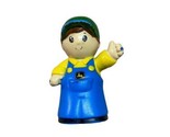 John Deere Mega Bloks Lil Tractor Replacement Farmer Figure Only 3 inch - $5.47