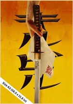 Kill Bill Movie Poster 16.5&quot;x11.8&quot; Kraft Paper - £8.11 GBP