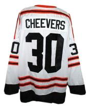 Gerry Cheevers #30 Wha All Star Retro Hockey Jersey New White Any Size image 2