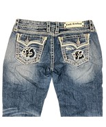 Rock Revival Kai Boot Womens Jeans Embroidered Pockets Medium Wash Denim... - $118.41 CAD