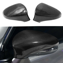 Brand New Real Carbon Fiber Car Side Mirror Cover Caps For 2013-2018 Lexus ES350 - £79.00 GBP