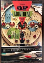 Of Montreal Poster Fillmore Deerhoof Kishi Bashi March 2012 - £53.08 GBP