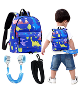 Accmor Toddler Harness Backpack Leash, Baby Dinosaur Backpacks with Anti... - £18.02 GBP