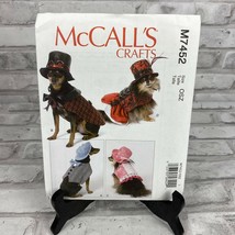  Pet Costumes One Size Only McCalls Pattern M7452 New - $11.58
