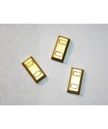 HGT Gold Bar Set Of 3 Rare Minifigures - €2,77 EUR