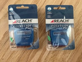 2x Johnson&#39;s Reach Easy Slide Pro Mint Crystals Floss 50YD Discontinued ... - $30.39