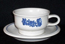 Pfaltzgraff  YORKTOWNE Stoneware Cups &amp; Saucers Excellent USA Multi available - £4.00 GBP