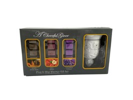 A Cheerful Giver Wax Warmer Gift Set 3 Scents Lavender Vanilla Apple Honey Pear - £19.90 GBP
