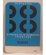 38 SPECIAL - VINTAGE ORIGINAL CONCERT TOUR CLOTH BACKSTAGE PASS ***LAST ... - $10.00