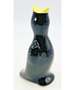 Norpro Ceramic Pie Black Bird Crow Ceramic 4 inch Taiwan - £11.85 GBP