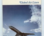 United Airlines Air Atlas 1967 UAL United States &amp; Hawaii Route Maps  - £22.22 GBP