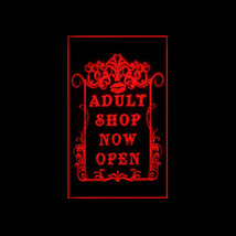 180085B Adult Shop Now Open Welcome Boys Lady Cosplay Enjoyment LED Ligh... - $21.99