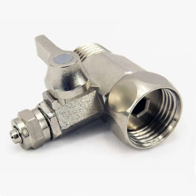 House Home 1/2&#39;&#39; To 3/8&#39;&#39; Zinc Alloy Water Tap RO Feed Ball Valve Faucet Water F - £19.66 GBP