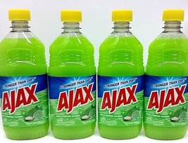 (LOT 4 Bottles) Ajax LIME w/ Baking Soda All Purpose Cleaner 16.9 oz Ea Bottle - £19.75 GBP