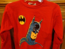 Vtg 80&#39;s Red 1989 Batman 50-50 Youth L (14-16) Sweatshirt Excellent Comics USA - £34.02 GBP