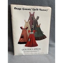 Osage County Quilt Factory Quilter&#39;s Misses Apron Sewing Pattern OCQF-QA - £10.40 GBP