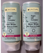 2 Bottles Lacoupe BODY WASH Argan Oil Complex 12.17oz Best Western - $68.37 CAD