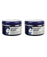Qraa Face and Beard Wash - 100 gm (Pack of 2) Free shipping world - £20.19 GBP