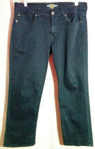 Lucky Brand Sweet n Crop Dark Blue Jeans Pants Cotton/Spandex Size 10/30 - £11.79 GBP