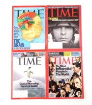 Lot of 4 Time Magazines from 2007: January 15, January 29, April 9, and May 14 - £7.93 GBP