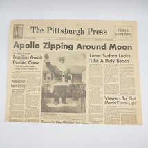 Journal Pittsburgh Press Décembre 24 1968 Apollo Ras / Père Noël - $49.03