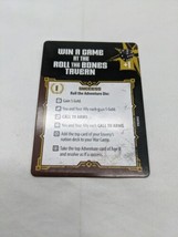 Ettin Win A Game At The Roll The Bones Tavern Board Game Promo Card - $6.92