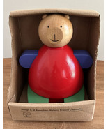 IKEA MULA Wooden BEAR Toy 900.381.74 Boxed Interactive Childs Retired 2001 - £18.85 GBP