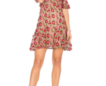 FOR LOVE &amp; LEMONS Womens Off Shoulder Dress Amelia Floral Multicolour Si... - £110.86 GBP