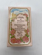 Woods of Windsor Fine English Soap Damask Rose 3.5 oz/100g - £14.87 GBP
