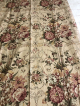 Ralph Lauren Pair Guinevere Lined Rod Pocket Drapes Curtain Panels Set 2 Floral - £291.87 GBP