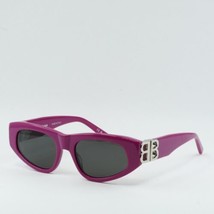 BALENCIAGA BB0095S 017 Fuchsia/Grey 53-19-135 Sunglasses New Authentic - £233.77 GBP