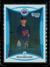 2008 Bowman Chrome Prospects Baseball Card BCP138 RYAN MULLINS Minnesota Twins - £7.76 GBP
