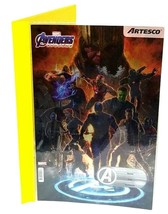Artesco Marvel Avengers Endgame Sturdy 2 Pockets 2 Hole Punched Ring Binder - $9.89