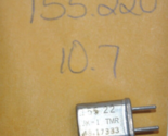 Vintage Scanner Radio Crystal - 155.220 MHz / 10.7 iF / HC-25/U - $9.89