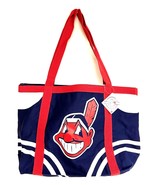 Cleveland Indians MLB Vintage Chief Wahoo Canvas Tailgate Tote Beach Bag - $23.99