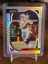 2022 Panini Absolute Football SILVER Dalton Schultz Dallas Cowboys - £2.34 GBP