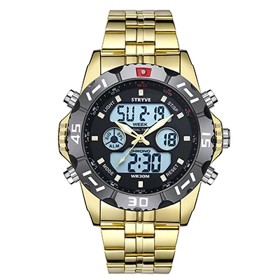 Watch STRYV New S Shock Men   Big Dial Digital Watch For Men   LED  Waterproof M - $62.83