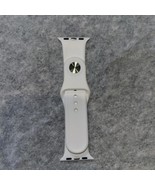 White S/M Apple Watch Sports Band Fits 38/40/41mm for Series 7 8 9 - $10.16