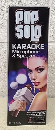 Tzumi Pop Solo Rose Gold Bluetooth Karaoke Microphone & Speaker - IOS / Android Item image 2
