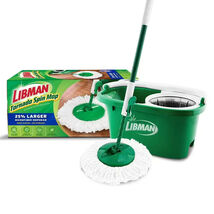 Libman Tornado Spin Mop and Bucket System with Premium  and Polypropylen... - $43.32