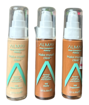 Almay Clear Complexion Foundation (Bulk of 3) [Natural Ochre, Cappuccino... - £15.47 GBP