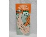 Vintage Florida Traveling Route 27 Complete Map Travel Brochure - £26.30 GBP
