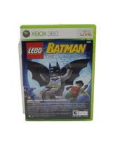 Lego Batman The Video Game  Microsoft Xbox 360 CIB Complete With Manual Tested  - £9.29 GBP