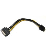ATX SATA Power To PCI-E Video Color Cable 6&quot; - $2.59