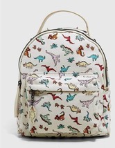 Dinosaurs Print Canvas Mini Backpack Purse Small, light, and cute! - £54.00 GBP