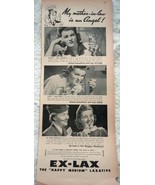Ex-Lax WWII 1940s Magazine Print Advertisements Art - $8.18 CAD