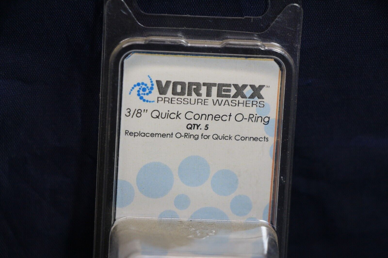 LOT OF 5 Genuine Vortexx Pressure Washer Quick Connect 3/8" O Ring Qty ...