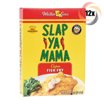 12x Boxes Walker & Sons Slap Ya Mama Cajun Fish Fry Spices | 12oz - £53.60 GBP
