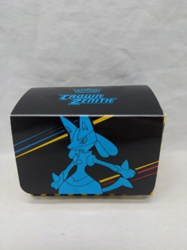 Pokémon TCG Lucario Crown Zenith Side Loading 80 Ct Deckbox - $6.92